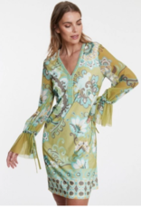Ana Alcazar Jurk VH Print Bloem Green