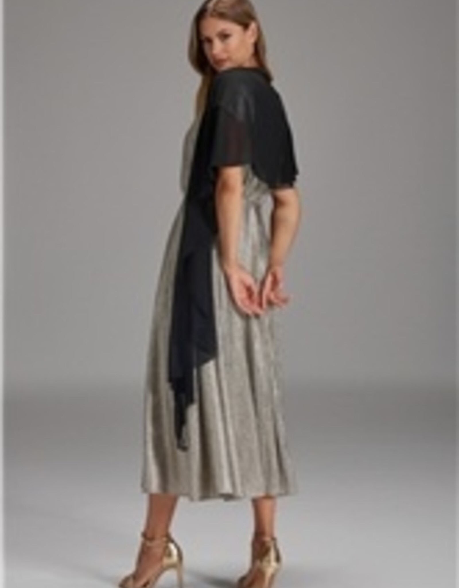 Swing Stola Chiffon Black