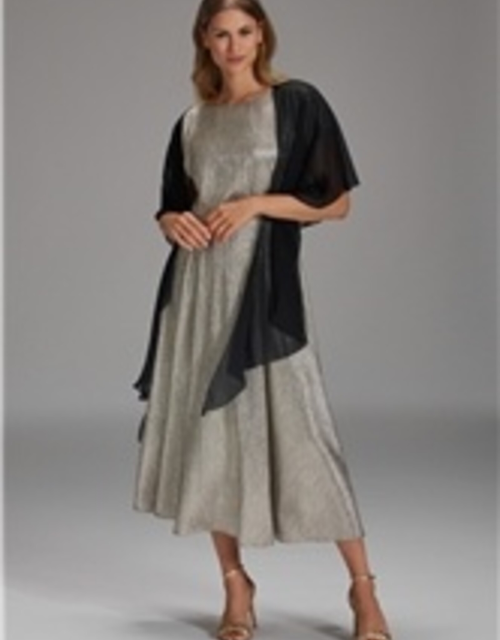 Swing Stola  Cape Chiffon Black