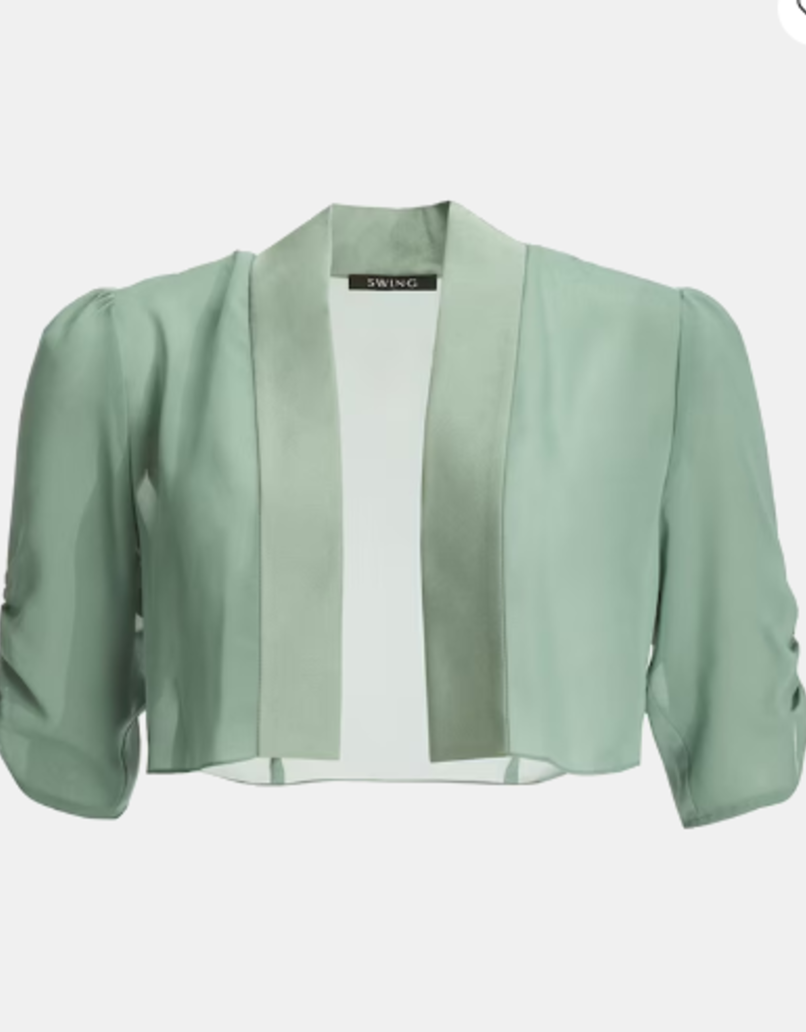 Swing Bolero Chiffon Pofmouw Pistachio Green