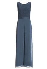 Swing Jumpsuit Moouwloos Kant Voile Timeless Blue