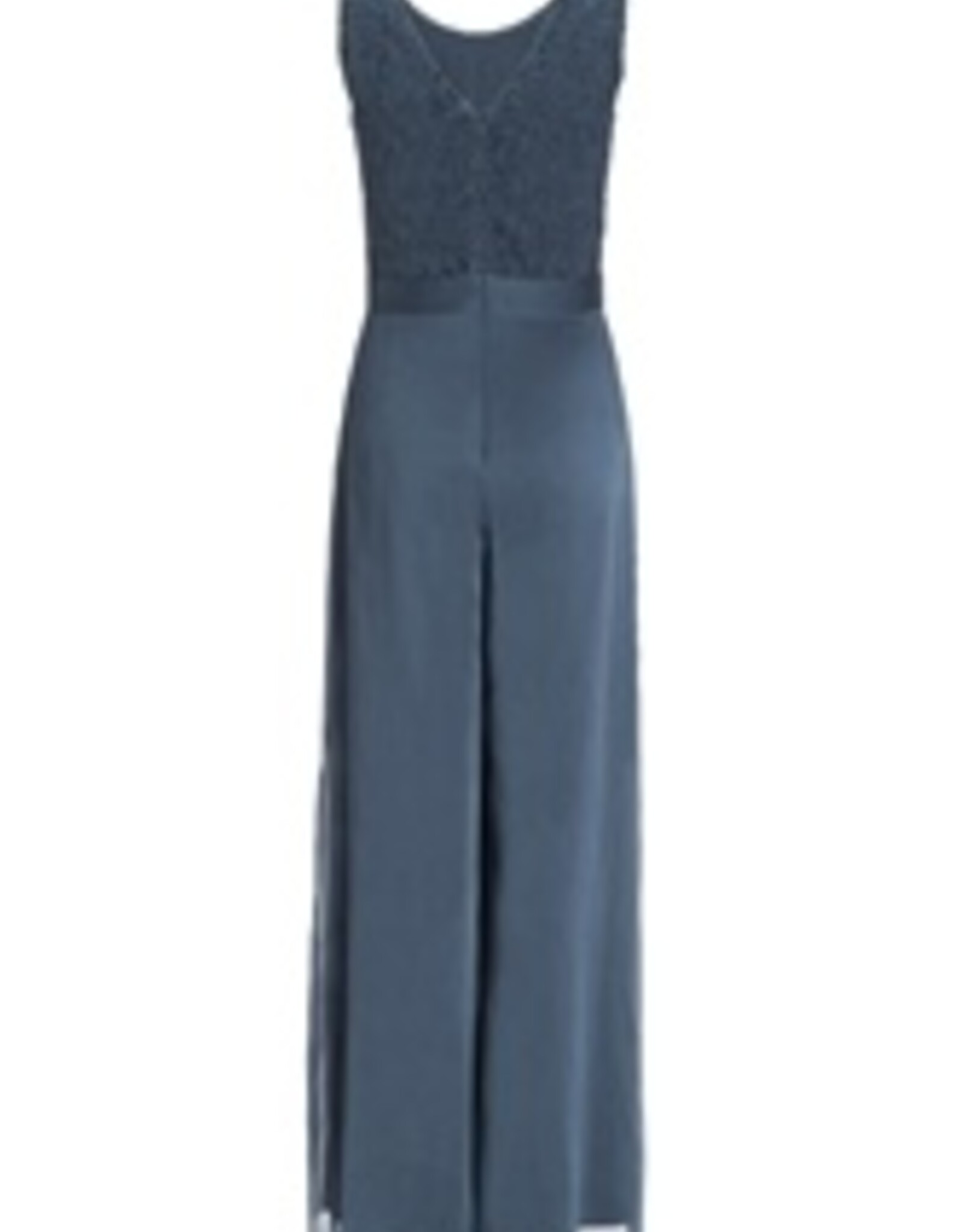 Swing Jumpsuit Moouwloos Kant Voile Timeless Blue