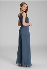 Swing Jumpsuit Moouwloos Kant Voile Timeless Blue