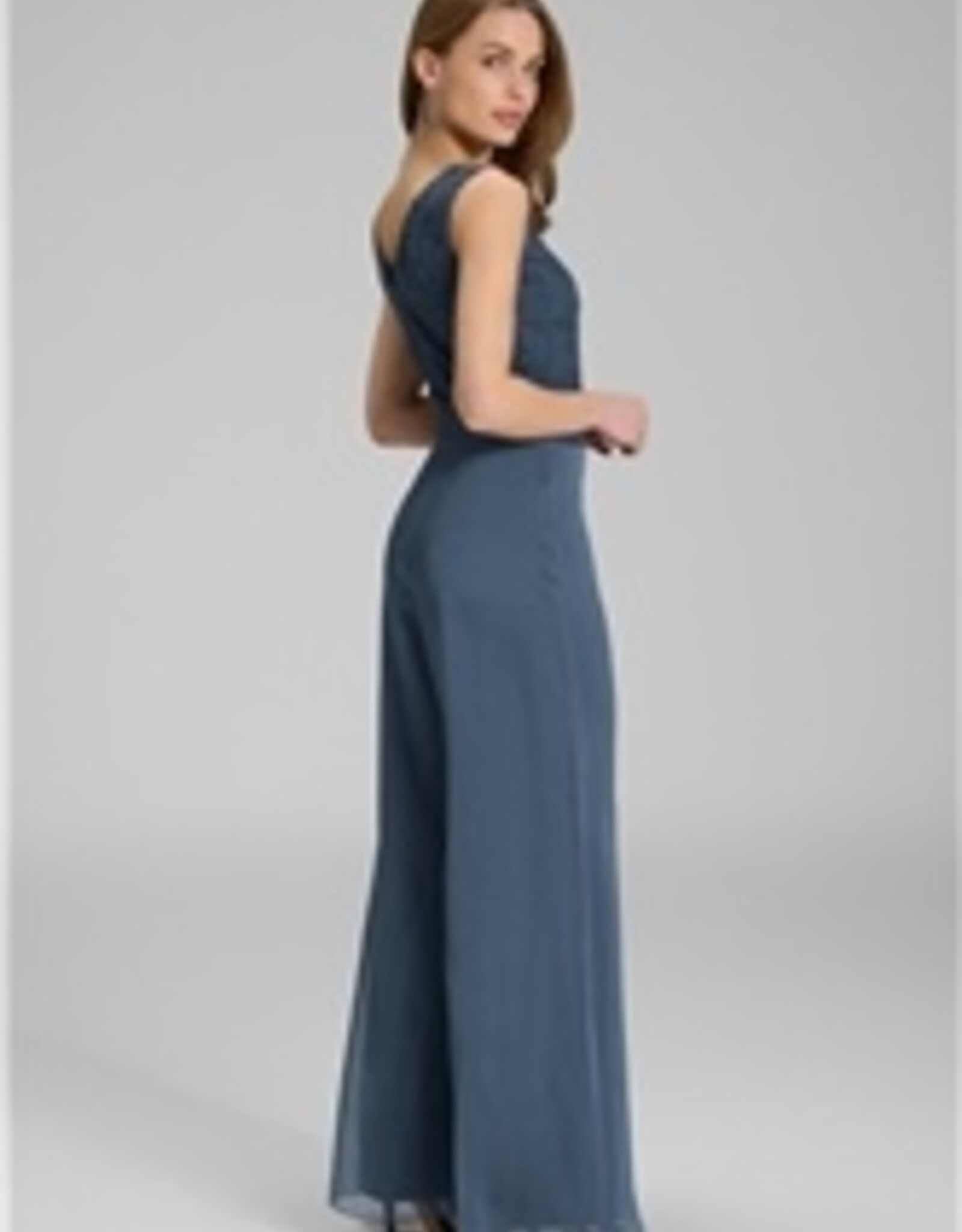 Swing Jumpsuit Moouwloos Kant Voile Timeless Blue