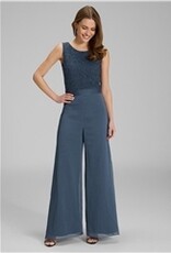 Swing Jumpsuit Moouwloos Kant Voile Timeless Blue