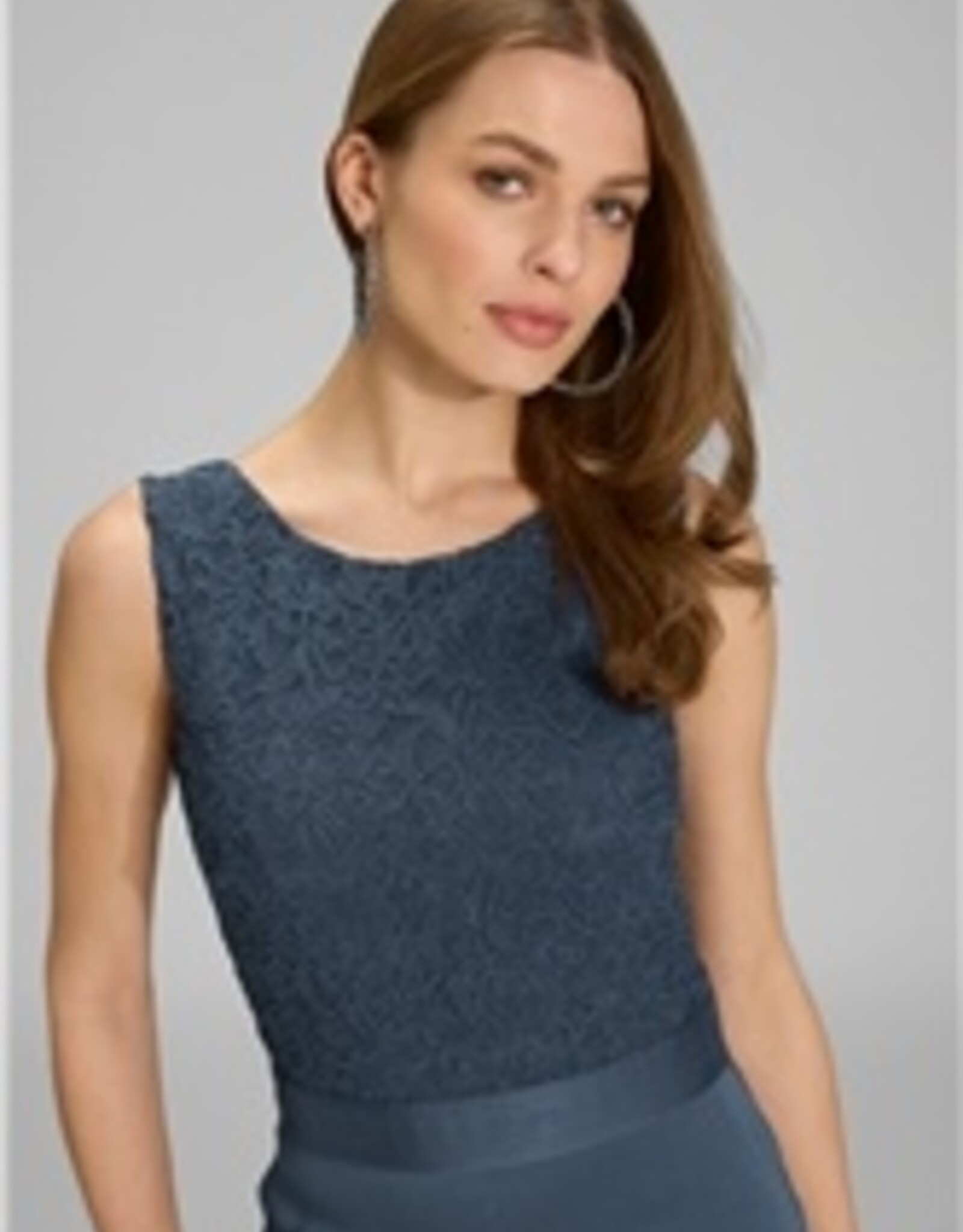 Swing Jumpsuit Moouwloos Kant Voile Timeless Blue