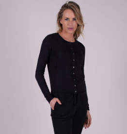 The Clothed Hanoi Vestje  R.Hals Zwart