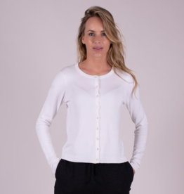 The Clothed Hanoi Vestje R.Hals Wit