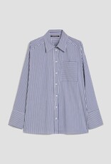 PENNYBLACK Blouse Martina Navy Witte Streep