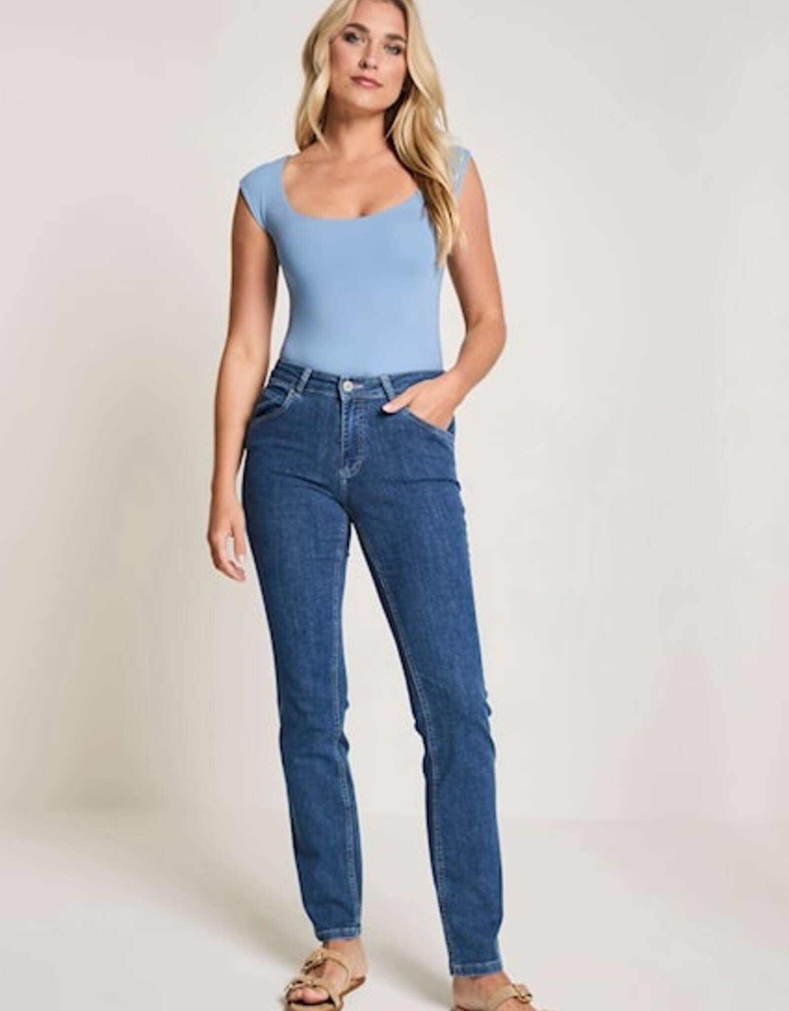 Para MI Angie Medium Bleu Lengte 30