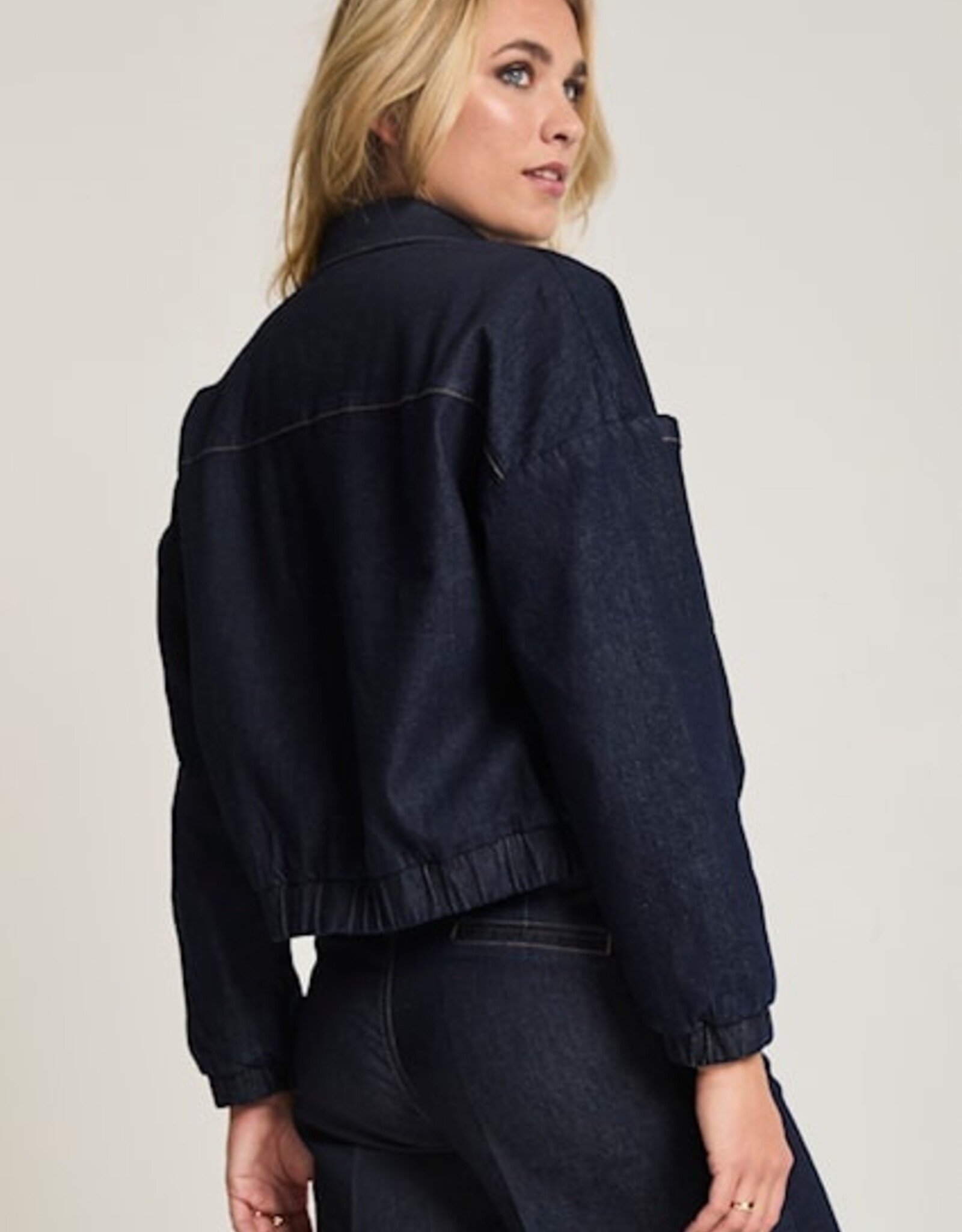 Para MI Lynn Jeans Jacket Indigo Bleu