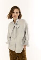 JcSophie Jody Blouse Blue/Brown Stripes