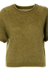 JcSophie Juniper Pullover K.Mouw R Hals Moss Green