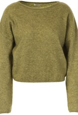 JcSophie June Pullover R.Hals Moss Green