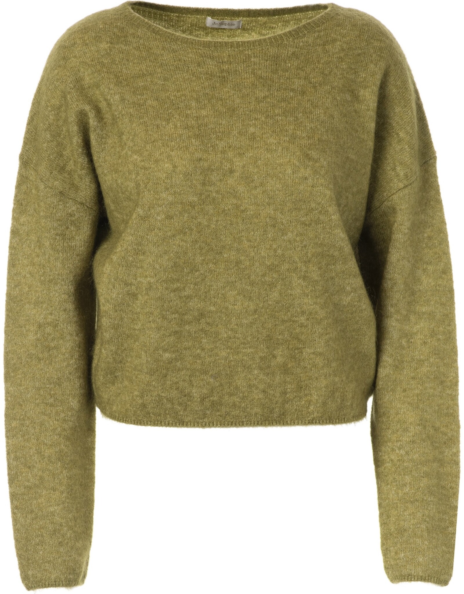 JcSophie June Pullover R.Hals Moss Green
