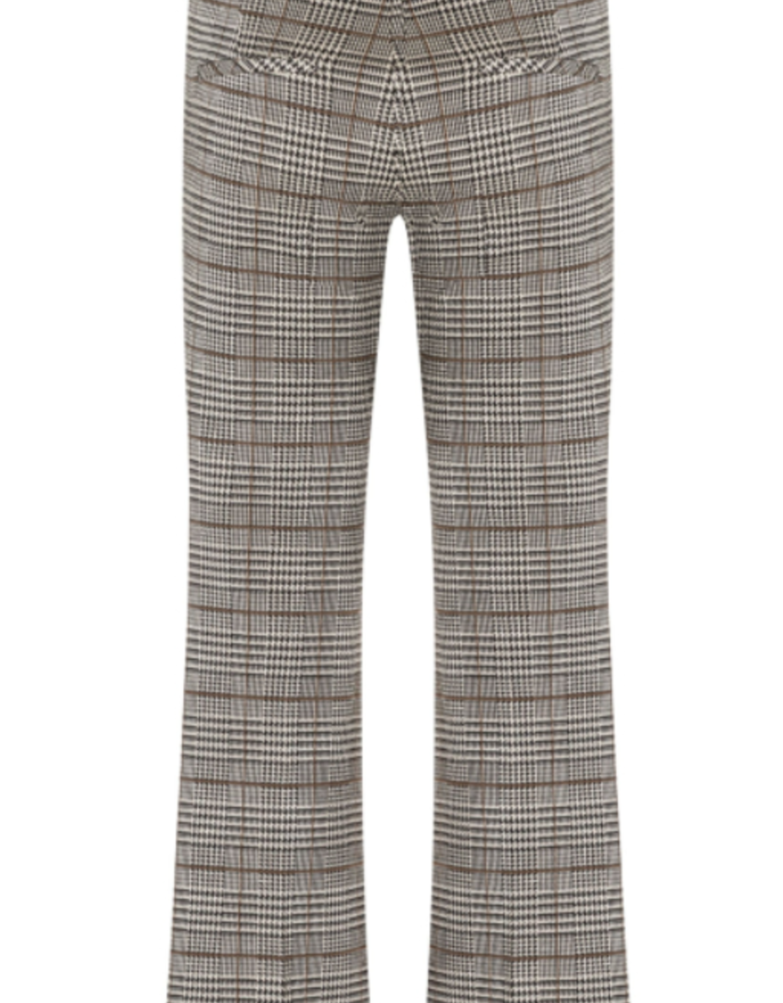 Cambio Pantalon Francoise Cropp Black Creme Bro Pantalon Prince De Galle