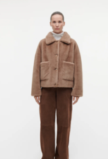 Studio AR Faje Faux Mink Camel