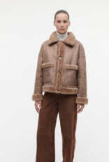 Studio AR Faje Faux Mink Camel