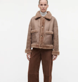 Studio AR Faje Faux Mink Camel