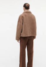 Studio AR Faje Faux Mink Camel