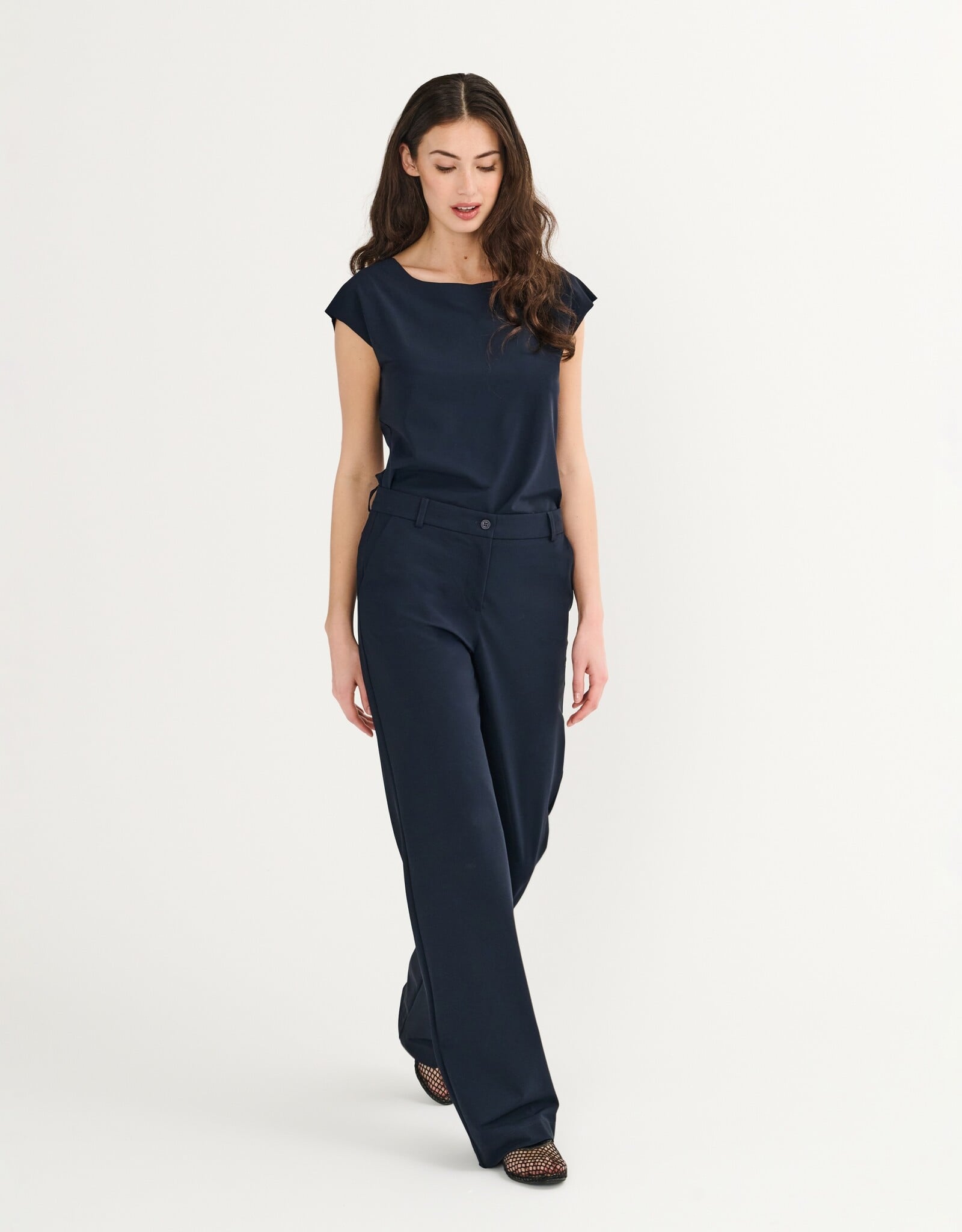 JapanTKY Daryo Pantalon Donker Blauw
