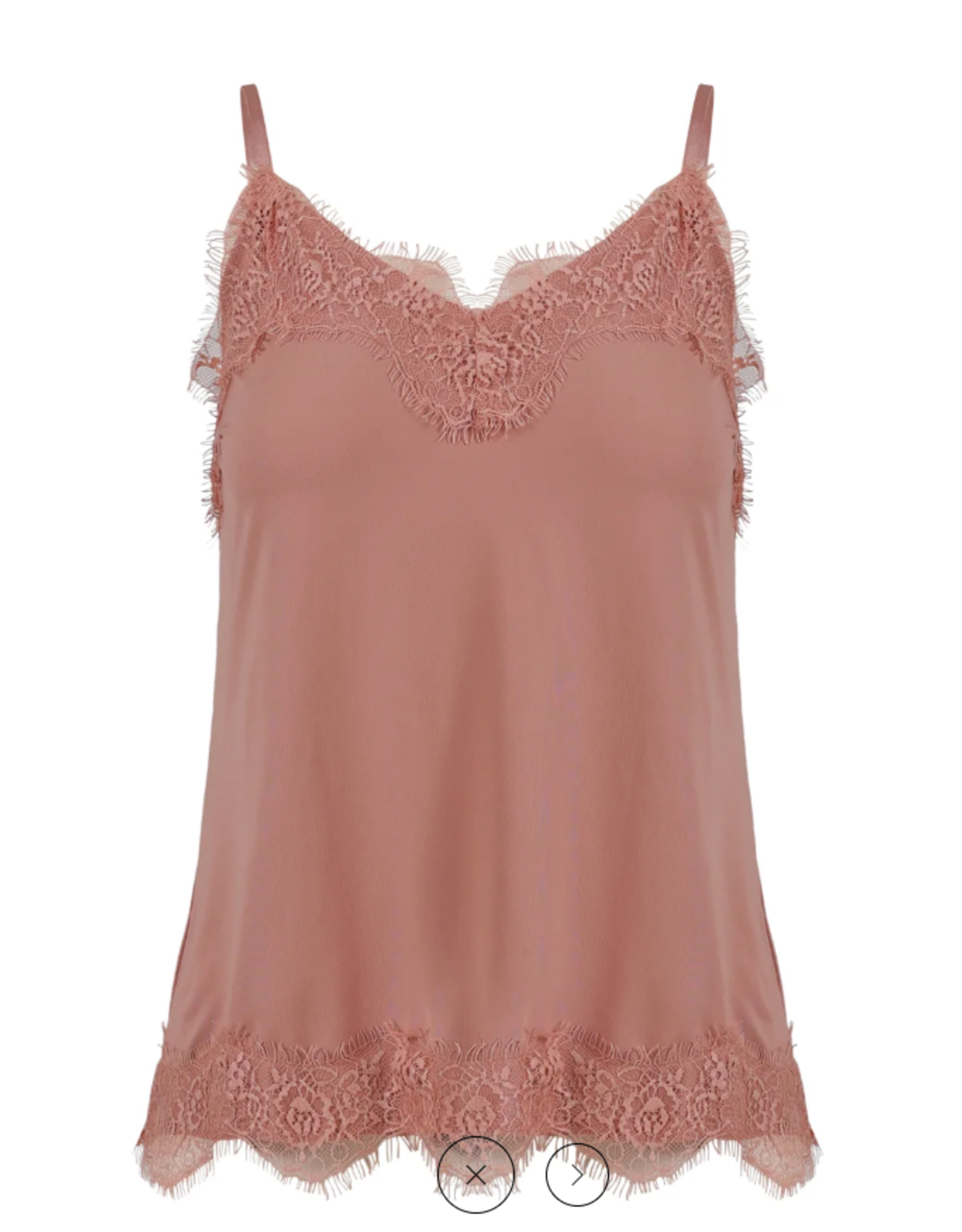 Coster Copenhagen Top Rosie Lace  Pink