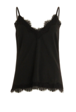 Coster Copenhagen Top Rosie Lace Black