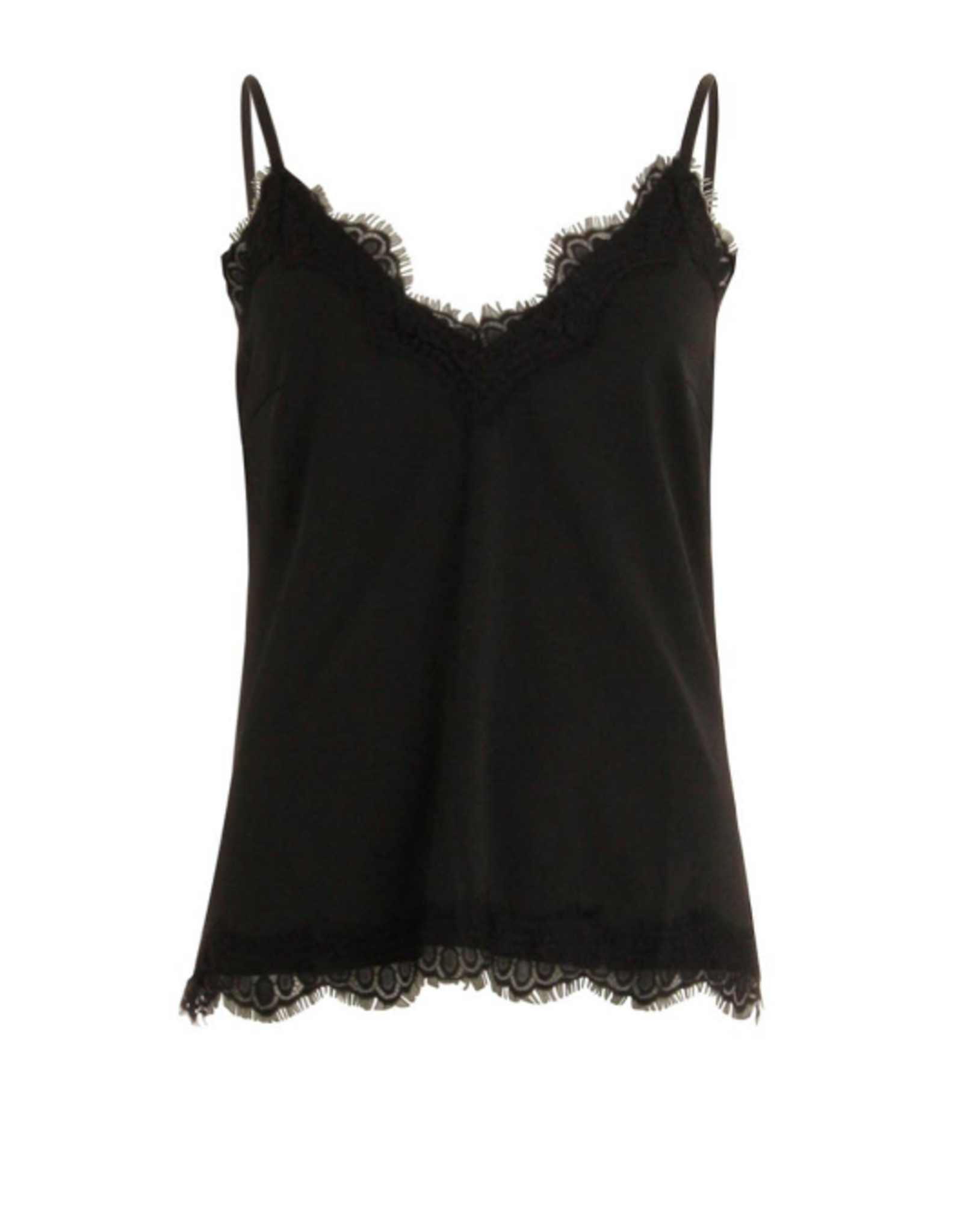 Coster Copenhagen Top Rosie Lace Black