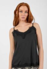 Coster Copenhagen Top Rosie Lace Black