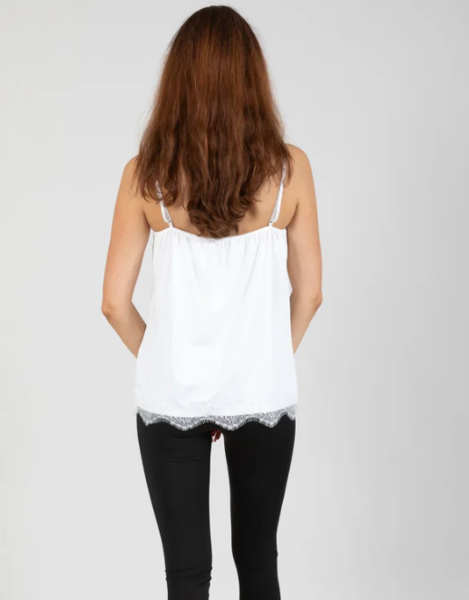 Coster Copenhagen Top Rosie Lace Off White