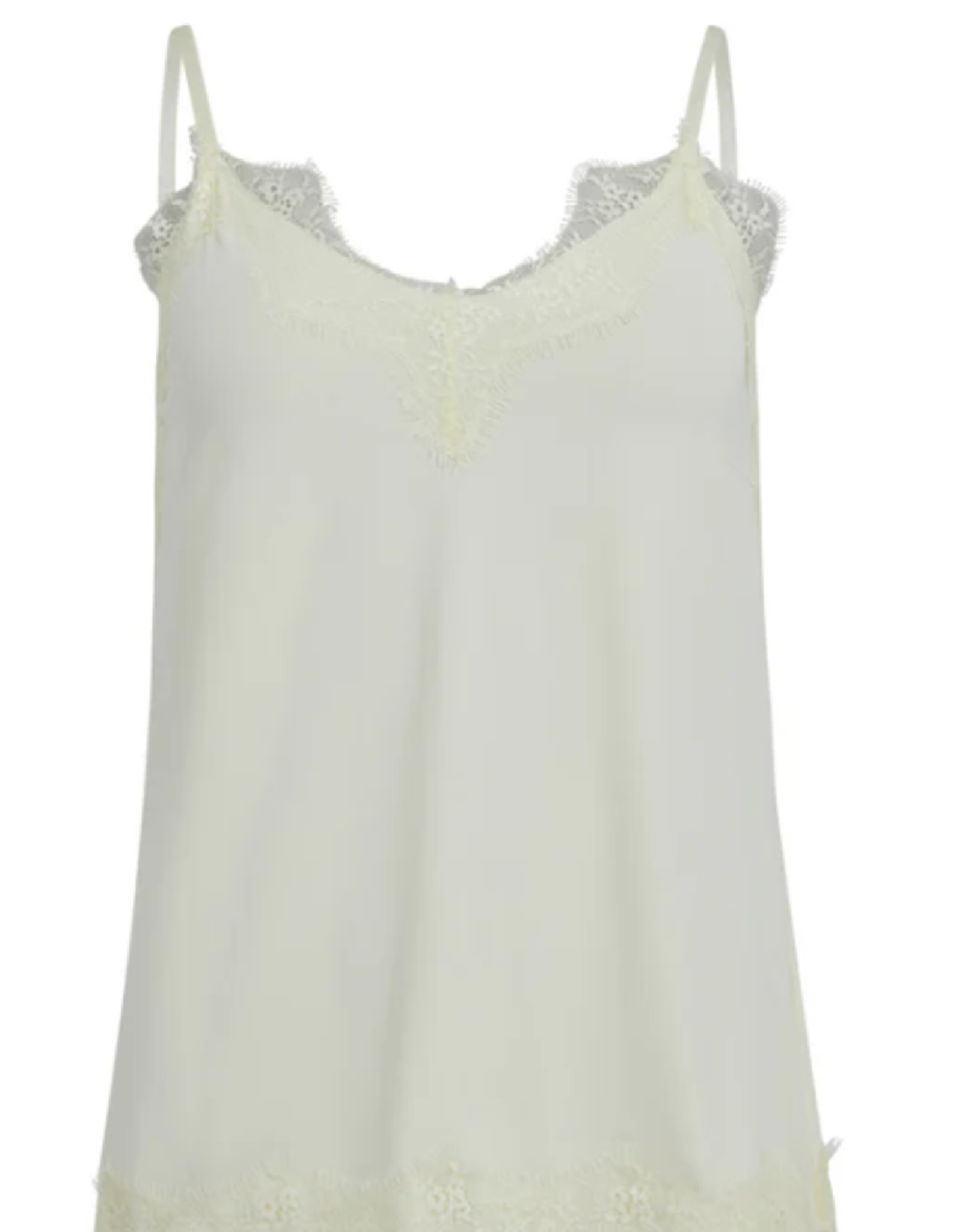Coster Copenhagen Top Rosie Lace Off White