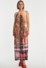 Ana Alcazar Jurk Halter Multi Print Mehs
