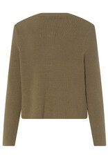 Marc Aurel Vest Khaki Met Satijnen Zak