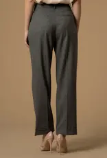 Kocca Pantalon Hattilas Ruit Grijs Bordeaux