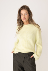Anna Blue Pullover Desser R Hals Light Fluor Green