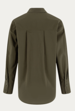 Anna Blue Blouse Sondra Olive Green