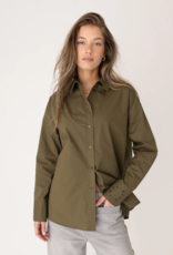 Anna Blue Blouse Sondra Olive Green