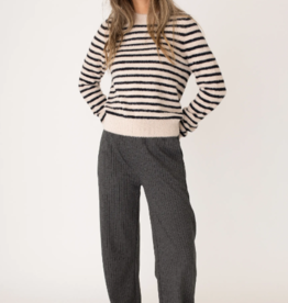 Anna Blue Pantalon  Hobeyly Antra Krijtstreep