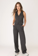 Anna Blue Gilet Vesty Antra Krijtstreep