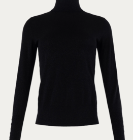 Emotions Pullover Roll.Neck IS Lurex Black