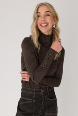 Emotions Pullover Roll.Neck IS Lurex Choco