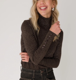 Emotions Pullover Roll.Neck IS Lurex Choco