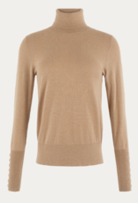 Emotions Pullover Roll.Neck IS Lurex Caramel