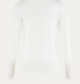 Emotions Pullover Coll. Neck Button LM Off White