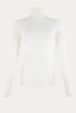 Emotions Pullover Coll. Neck Button LM Off White