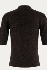 Emotions Pullover Turtle Mock Neck Lurex Choco