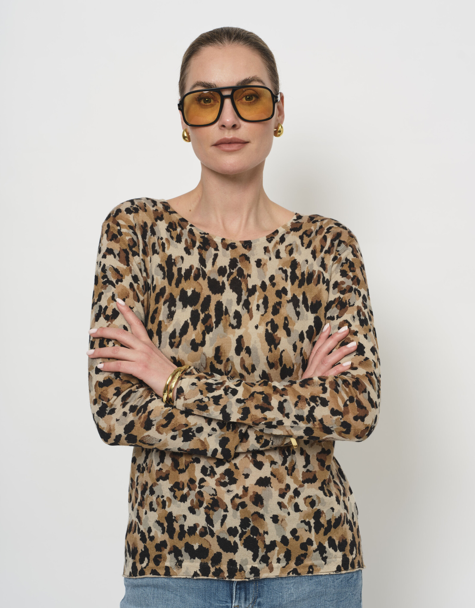 LaSalle Pullover Ronde Hals Leo