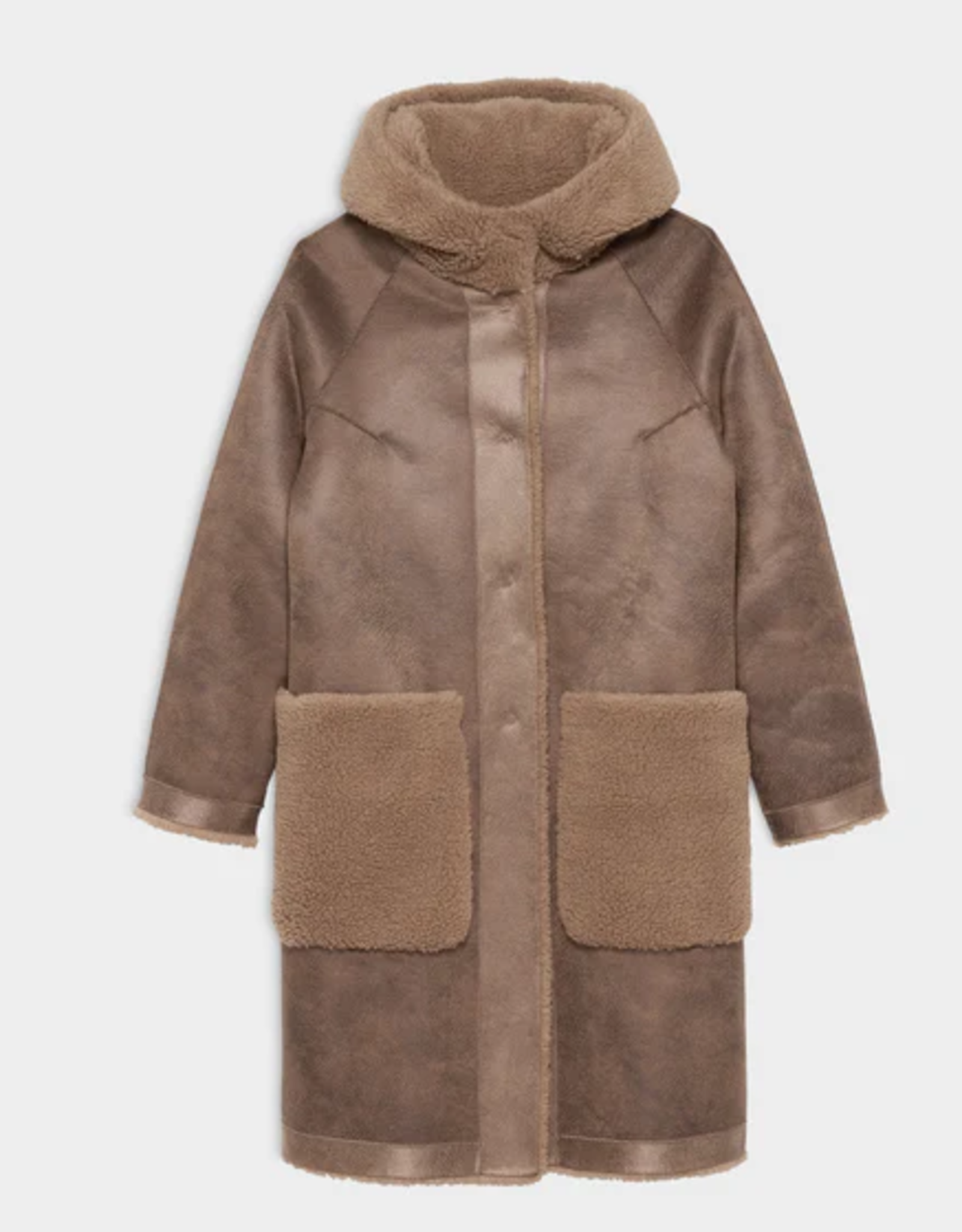 Studio AR Aisha Teddy Wool Camel