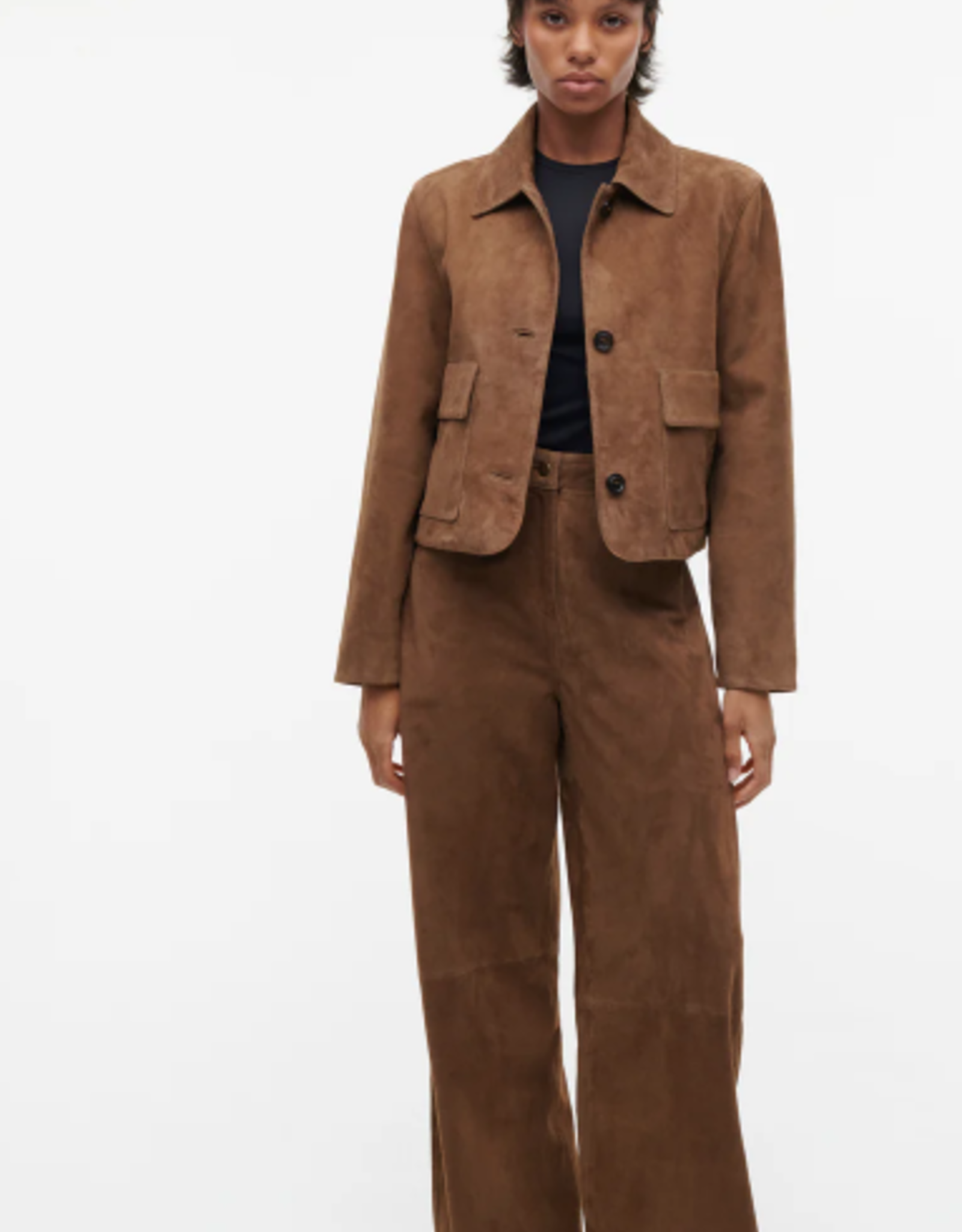 Studio AR Marley Goat Suede Mocha