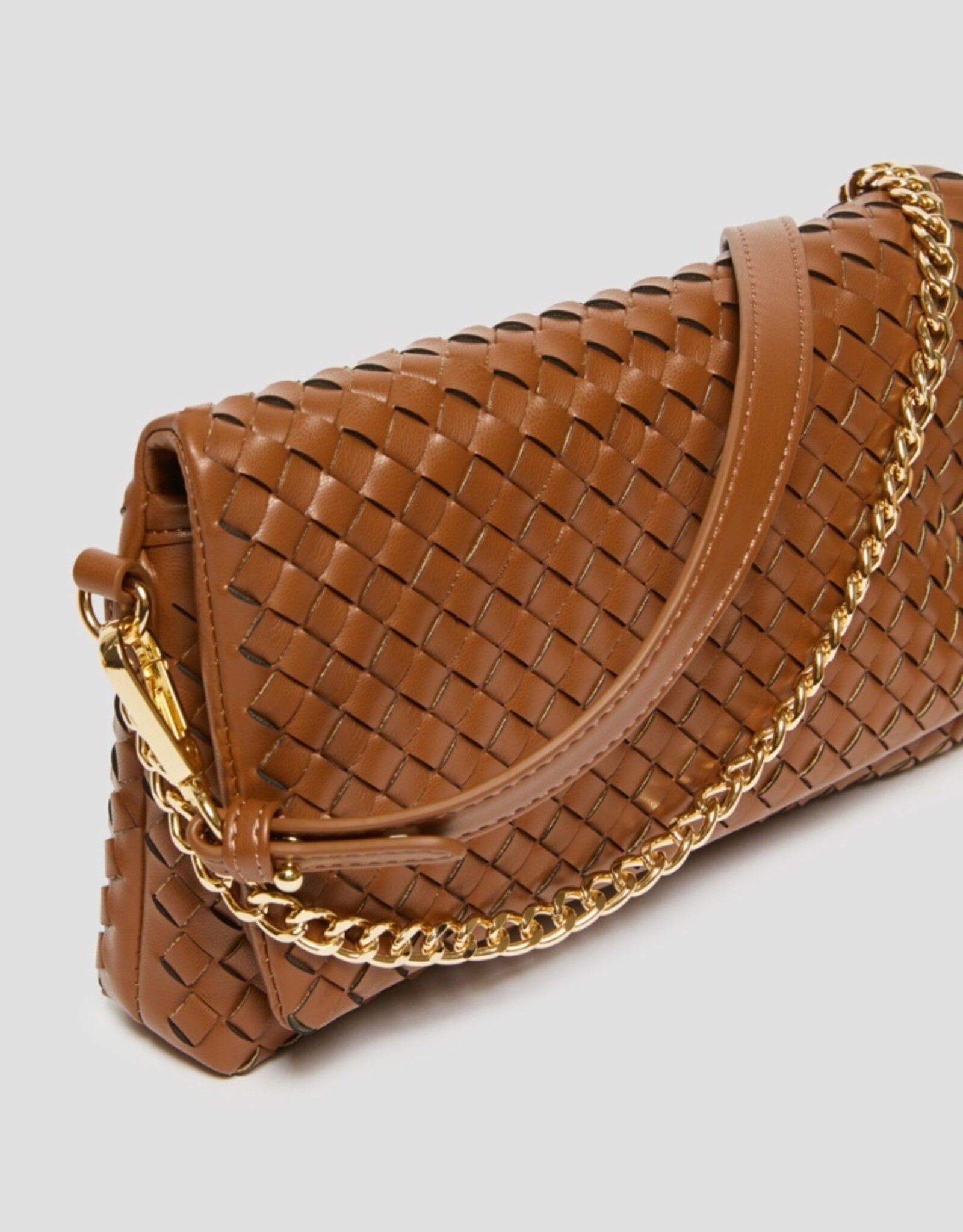PENNYBLACK Gevlochten  Tas Model Fuxia Cognac